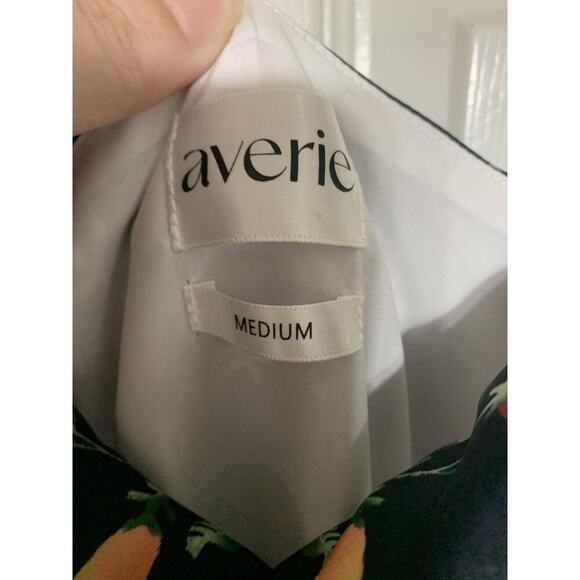 Averie Cowl Midi Dress In Rainforest Print Size Medium - Picture 5 of 10